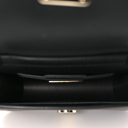 Salvatore Ferragamo Calfskin Studded Mini Vara Bow Rainbow Crossbody Bag Black 5 of 8