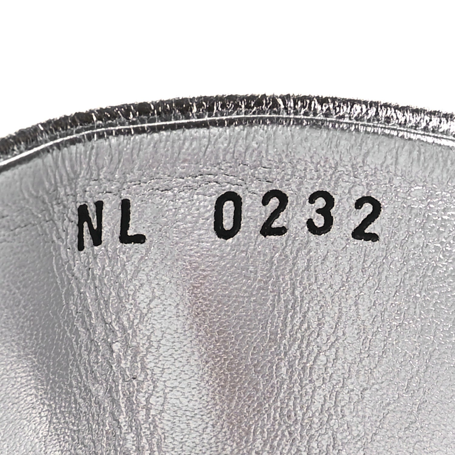 Louis Vuitton Metallic Lambskin Drapy Heel Mules 39.5 Silver 8 of 8