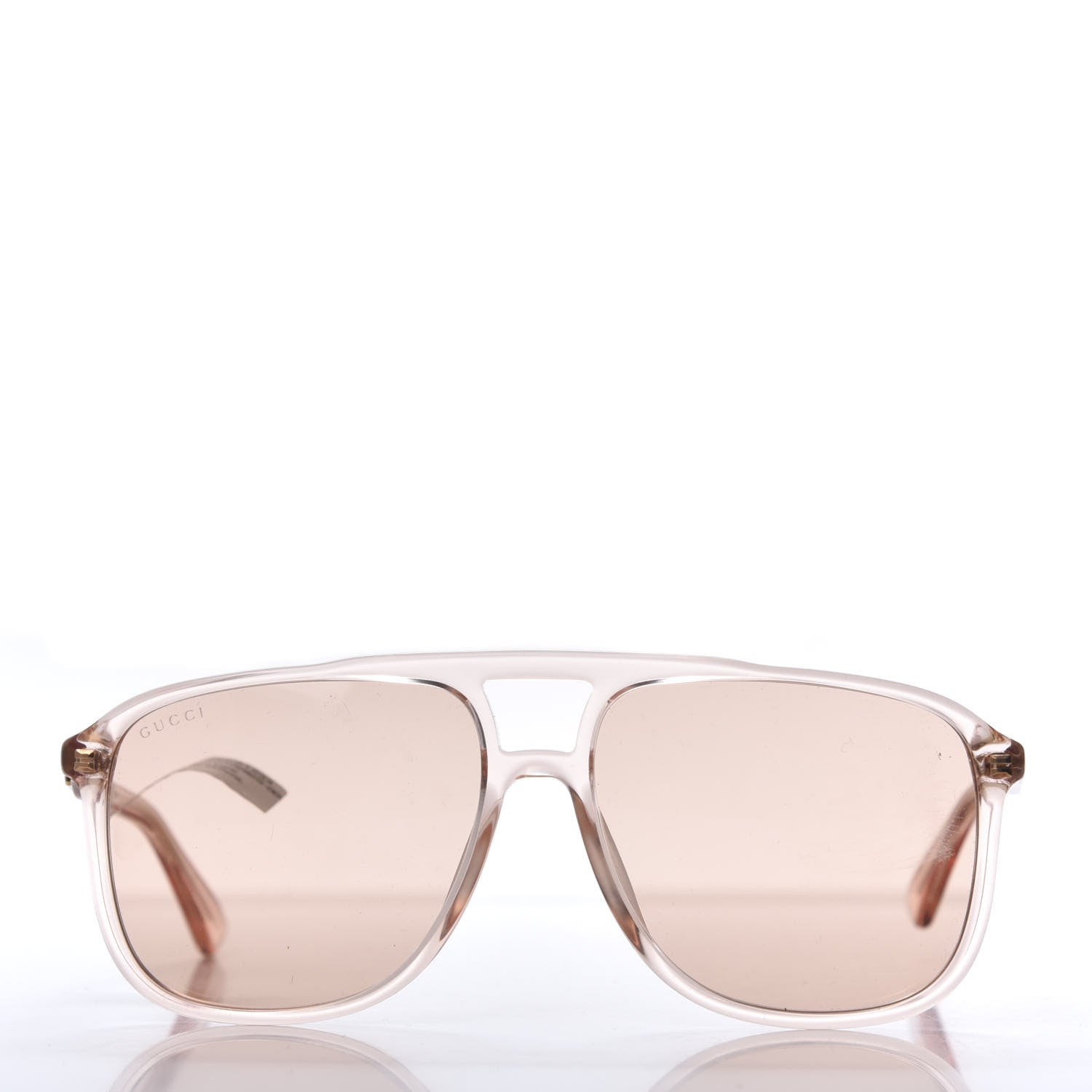 Gucci Squared Aviator Sunglasses GG0262S Pink 3 of 7