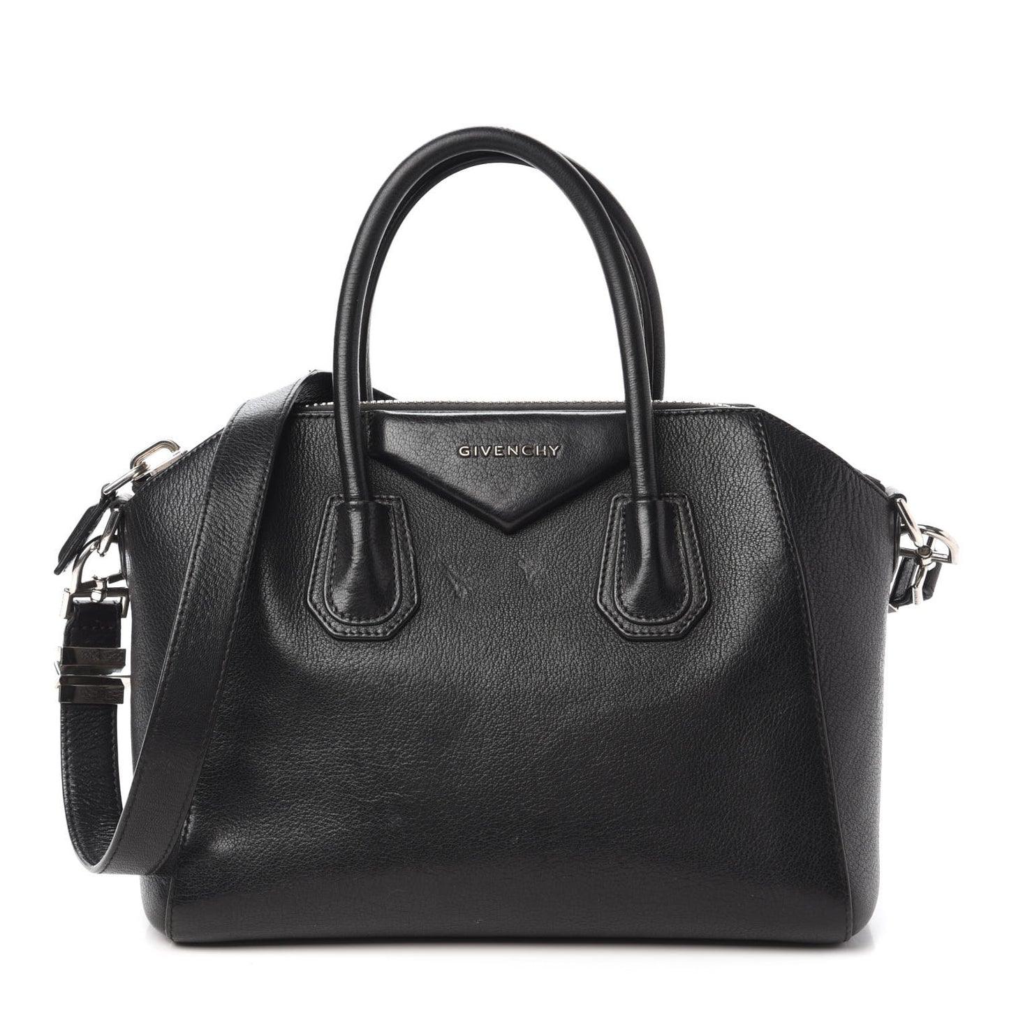 Sugar Goatskin Small Antigona Black