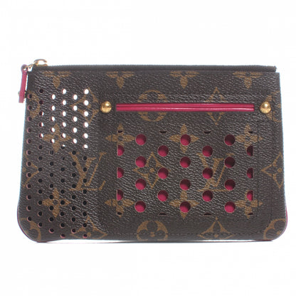 Louis Vuitton Monogram Perforated Pochette Plat Fuchsia 1 of 5