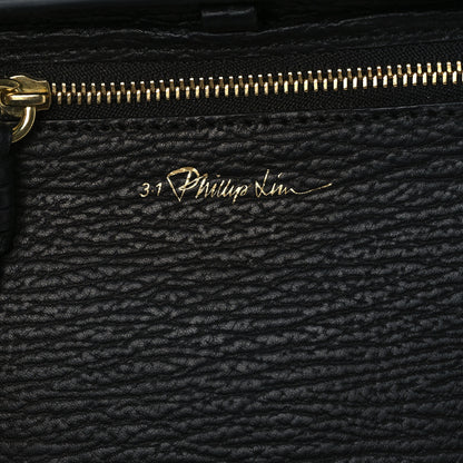 3.1 Phillip Lim Textured Calfskin Mini Pashli Satchel Black 6 of 11
