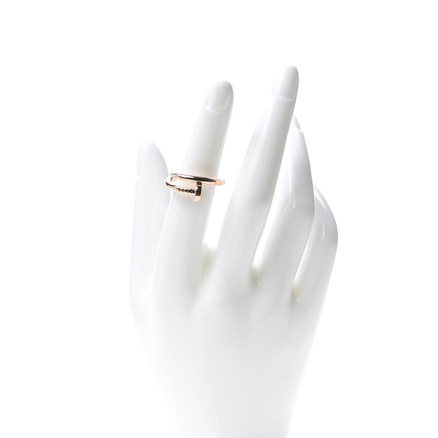 18K Pink Gold Juste Un Clou Ring 55 7.25
