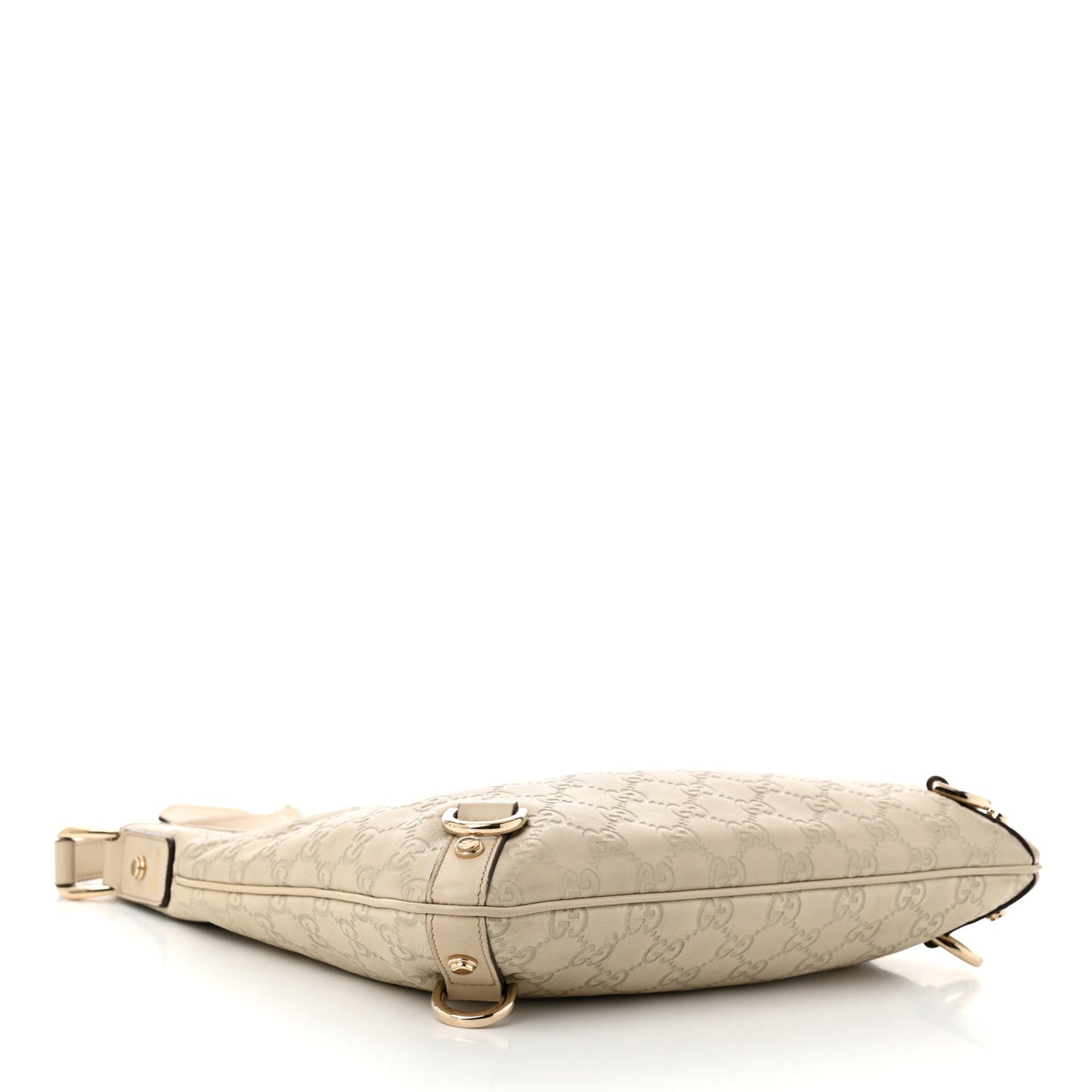 Guccissima Abbey Messenger Bag Off White