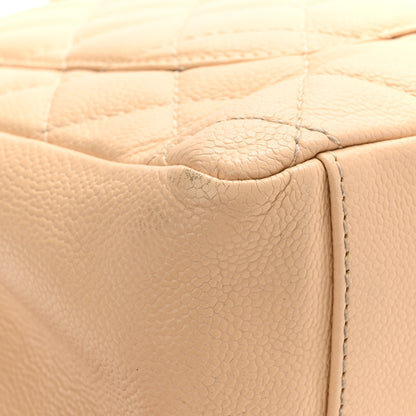 Chanel Caviar Quilted Grand Shopping Tote GST Beige Clair 12 of 16