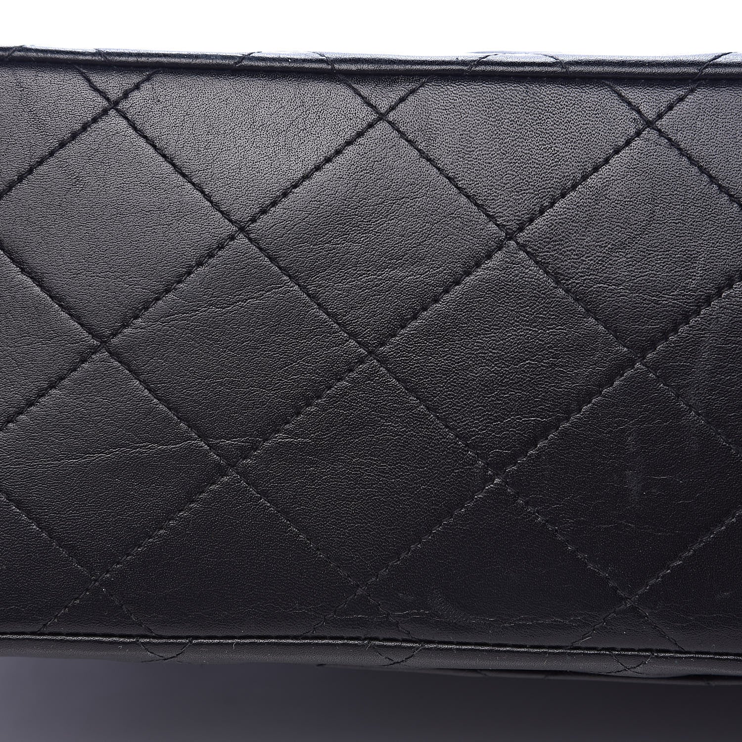 Chanel Lambskin Quilted XL Jumbo Single Flap Black 11 of 16