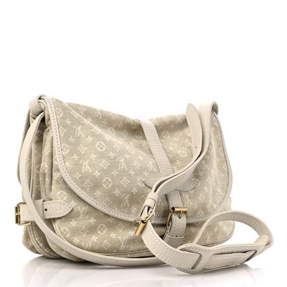 Louis Vuitton Monogram Mini Lin Saumur Dune 3 of 10
