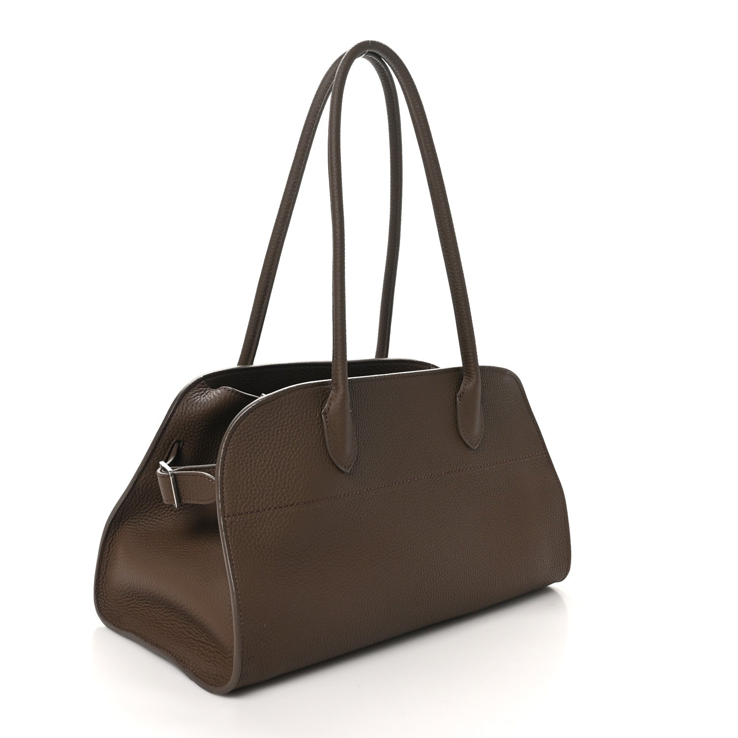 Lucy Margaux グリ・ド・フルーレット 2016 2本セット The Row Matte Grained Calfskin Margaux Shoulder 12 Dark Olive