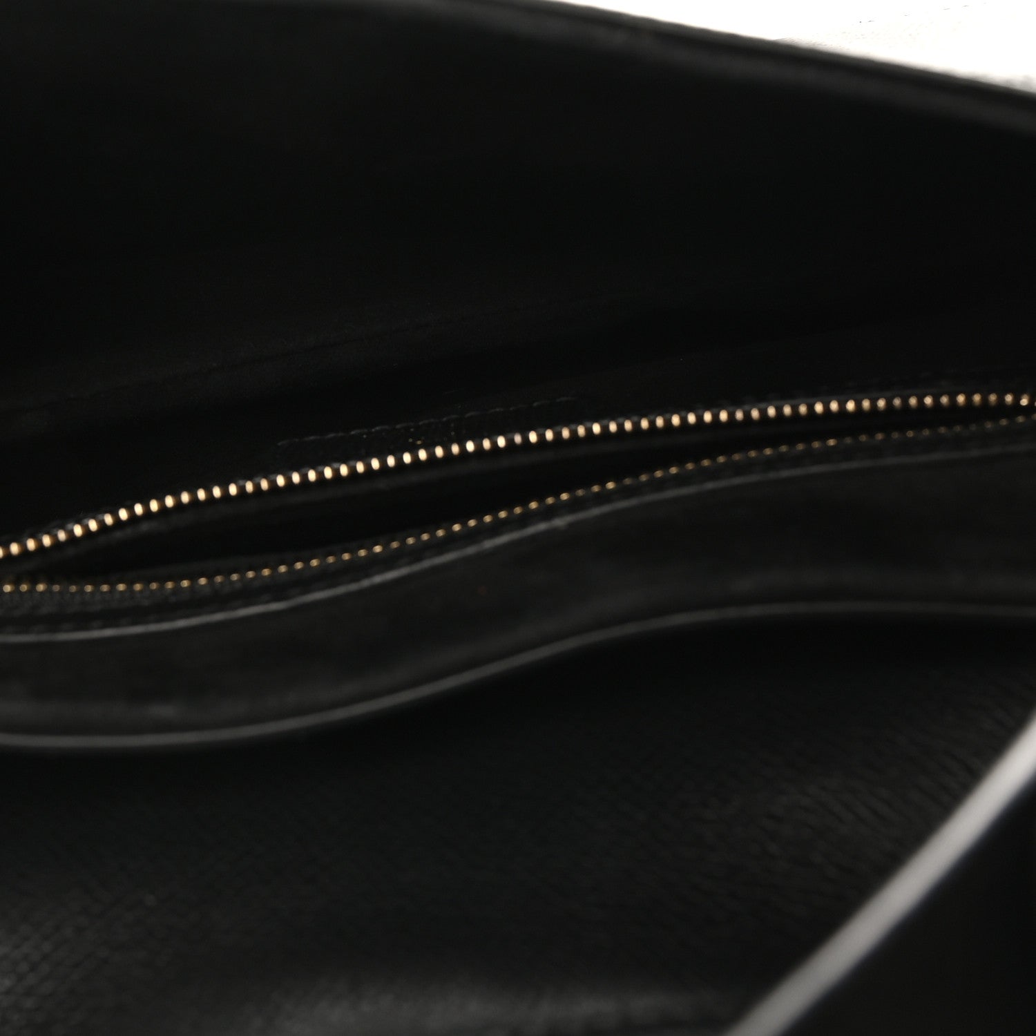 Christian Dior Grained Calfskin Saddle Bag Black 5 of 10