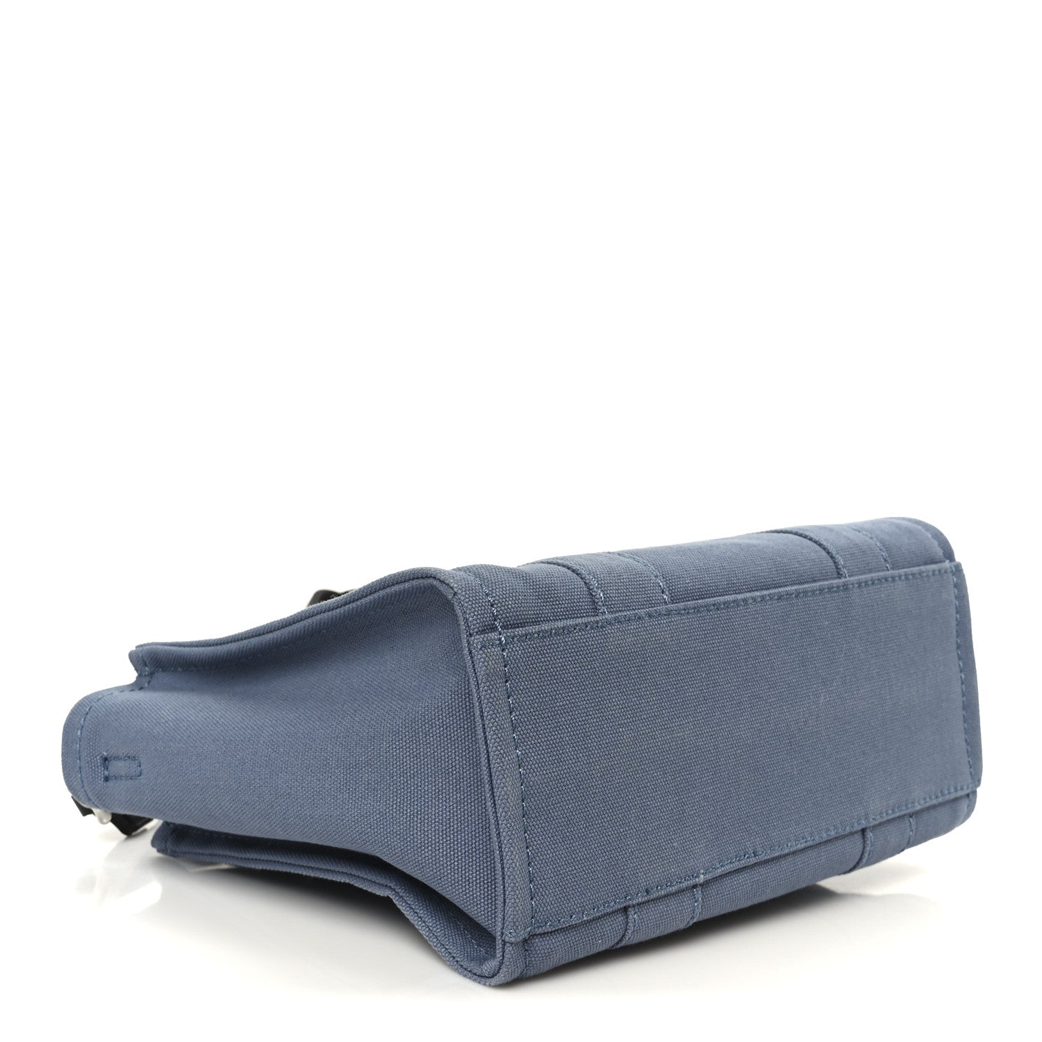 Marc Jacobs Cotton Canvas Small The Traveler Tote Bag Blue 4 of 10