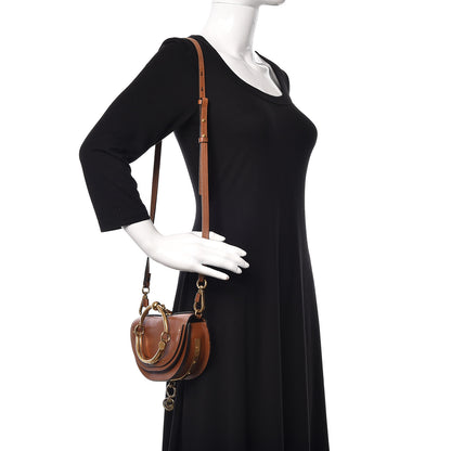 Chloe Calfskin Small Nile Bracelet Minaudiere Bag Caramel 2 of 11