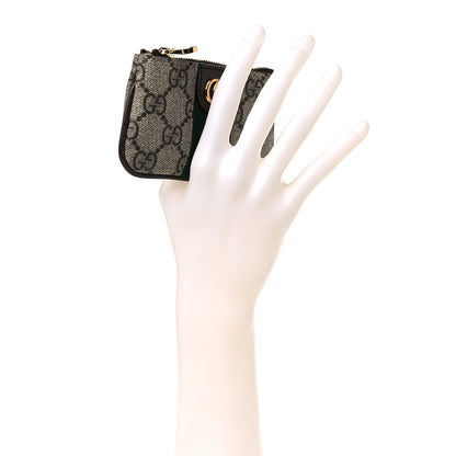 Gucci GG Supreme Monogram Web Ophidia Key Case Beige New Acero 2 of 10