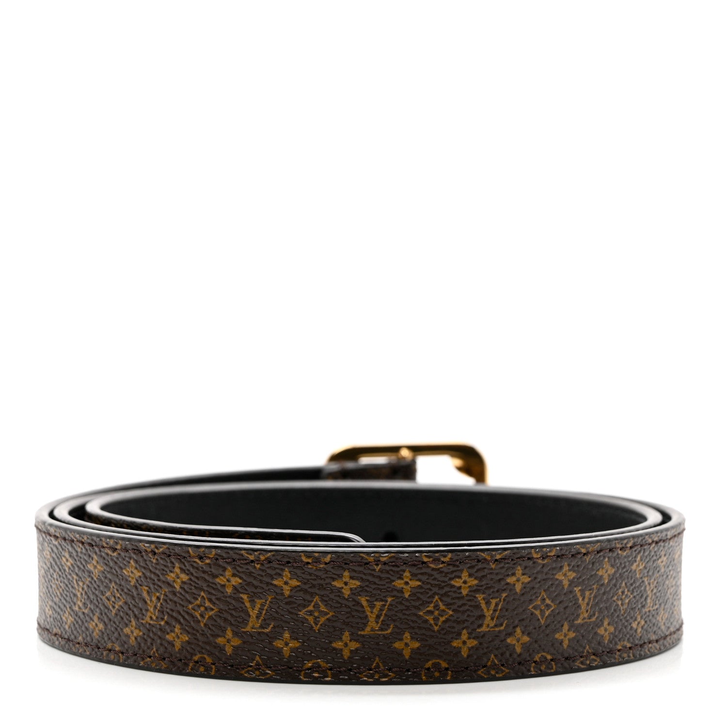 Louis Vuitton Monogram 25mm LV Malletier Belt 90 36 2 of 6