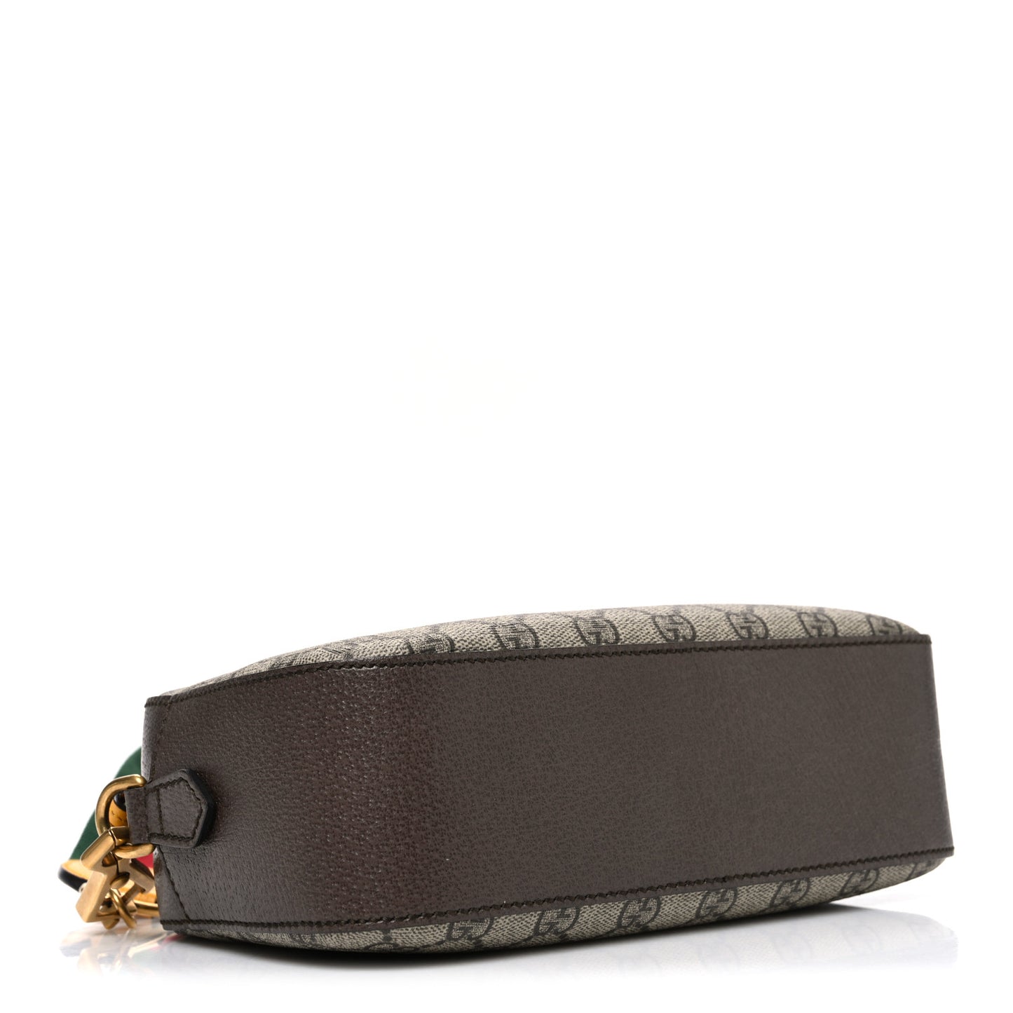 GG Supreme Monogram Web Neo Vintage Shoulder Bag Beige New Acero Crop