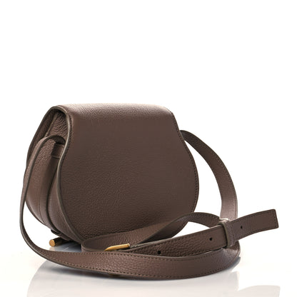 Chloe Calfskin Mini Marcie Round Crossbody Bag Desert Taupe 3 of 11