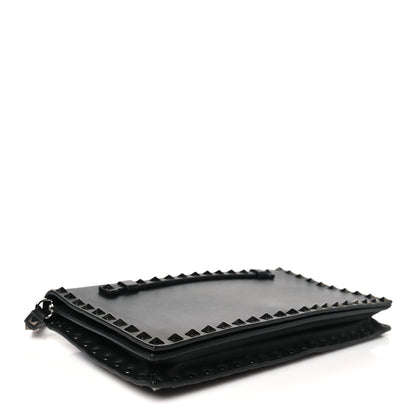 Valentino Garavani Nappa Rockstud Wristlet Clutch Black 4 of 7