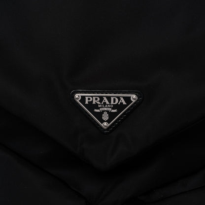 Prada Nylon Tessuto Nappa Symbols Signaux Hobo Bag Black 8 of 10