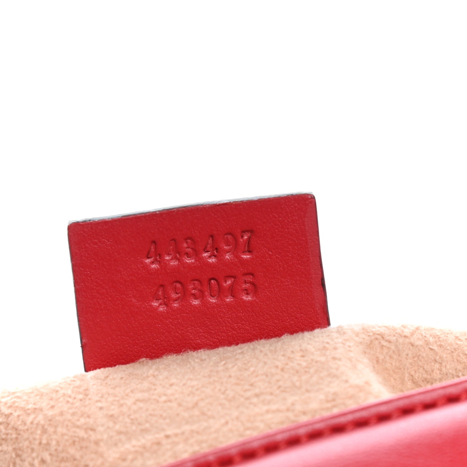 Gucci Calfskin Matelasse Small GG Marmont Shoulder Bag Hibiscus Red 7 of 10