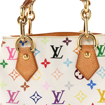 Louis Vuitton Monogram Multicolor Audra White 6 of 8