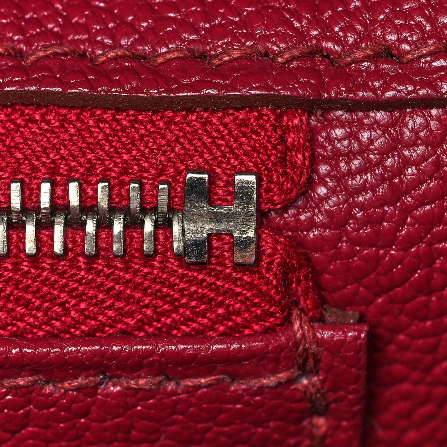 Taurillon Clemence Birkin 35 Rubis