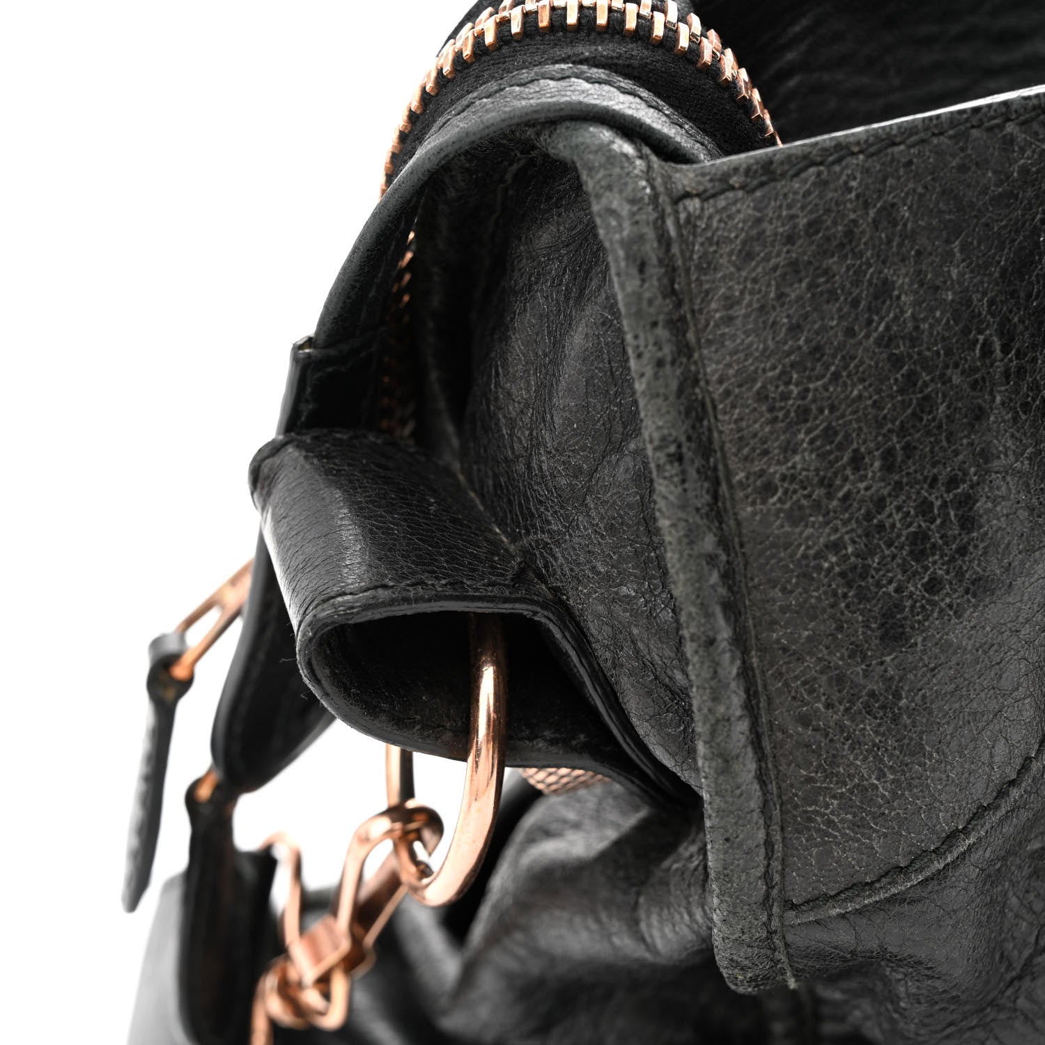 Balenciaga Agneau Giant 21 Rose Gold Hardware City Black 13 of 19