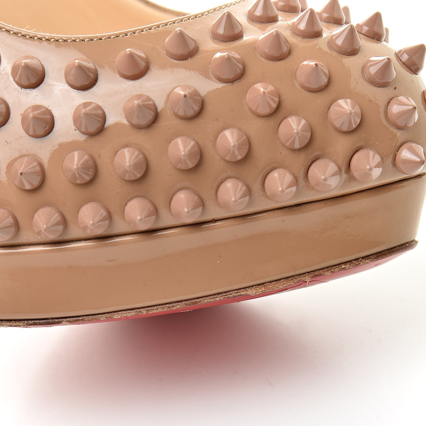 Patent Alti Spikes 140 Pumps 40.5 Nude
