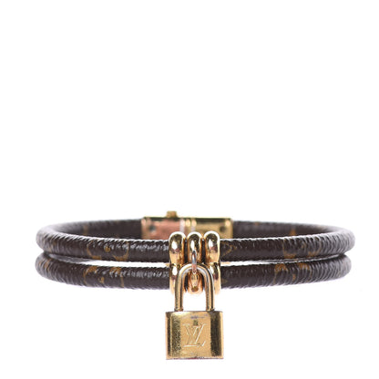 Louis Vuitton Monogram Keep It Twice Bracelet 19 1 of 6