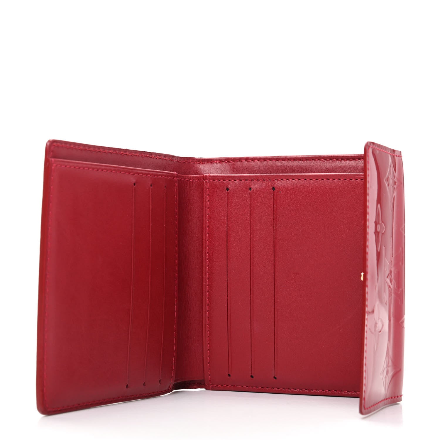 Louis Vuitton Vernis Elise Wallet Pomme D'Amour 5 of 7