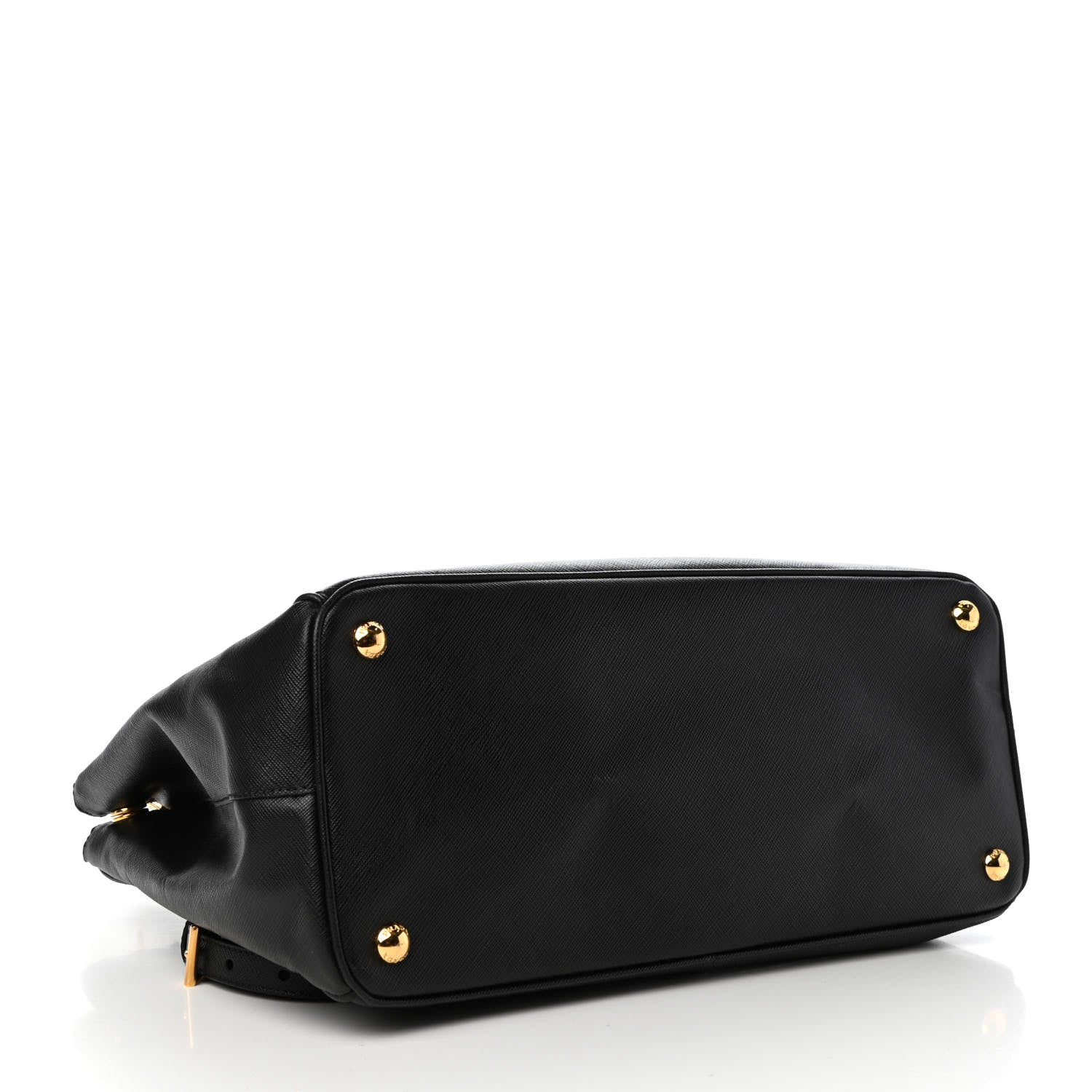 Prada Saffiano Medium Galleria Double Zip Tote Black 4 of 8