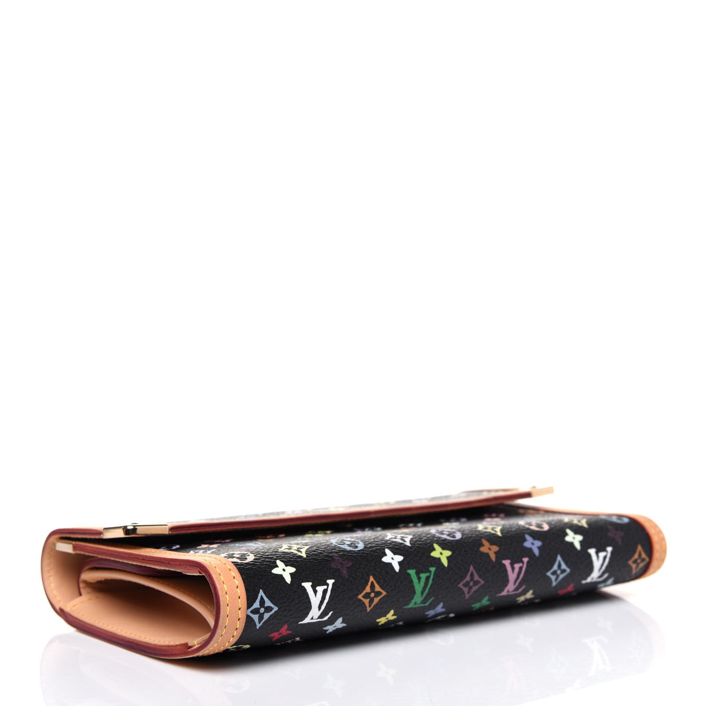 Monogram Multicolor Porte Tresor International Wallet Black