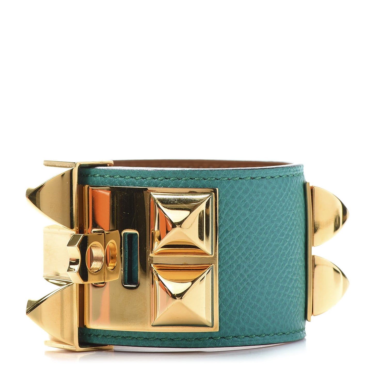 Epsom Collier de Chien CDC Bracelet S Bleu Paon