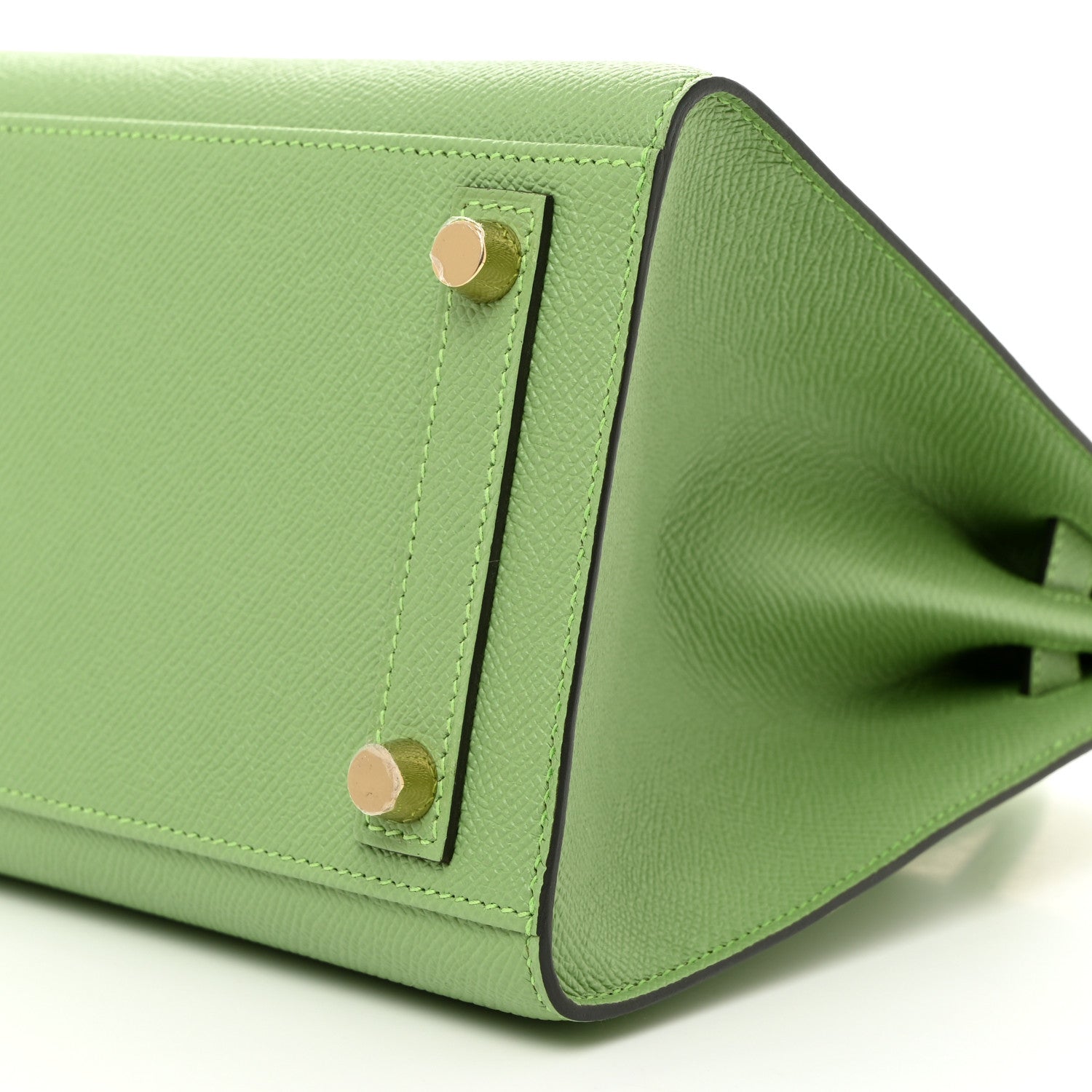 Hermes Epsom Birkin Sellier 25 Vert Criquet 10 of 11