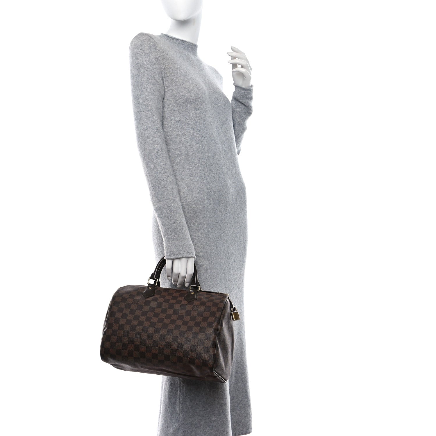 Louis Vuitton Damier Ebene Speedy 30 2 of 17