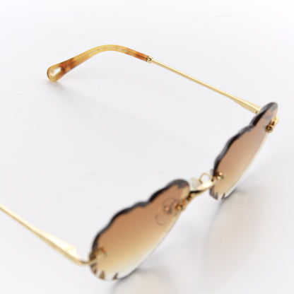 Chloe Heart Sunglasses CE150S Gold 6 of 7