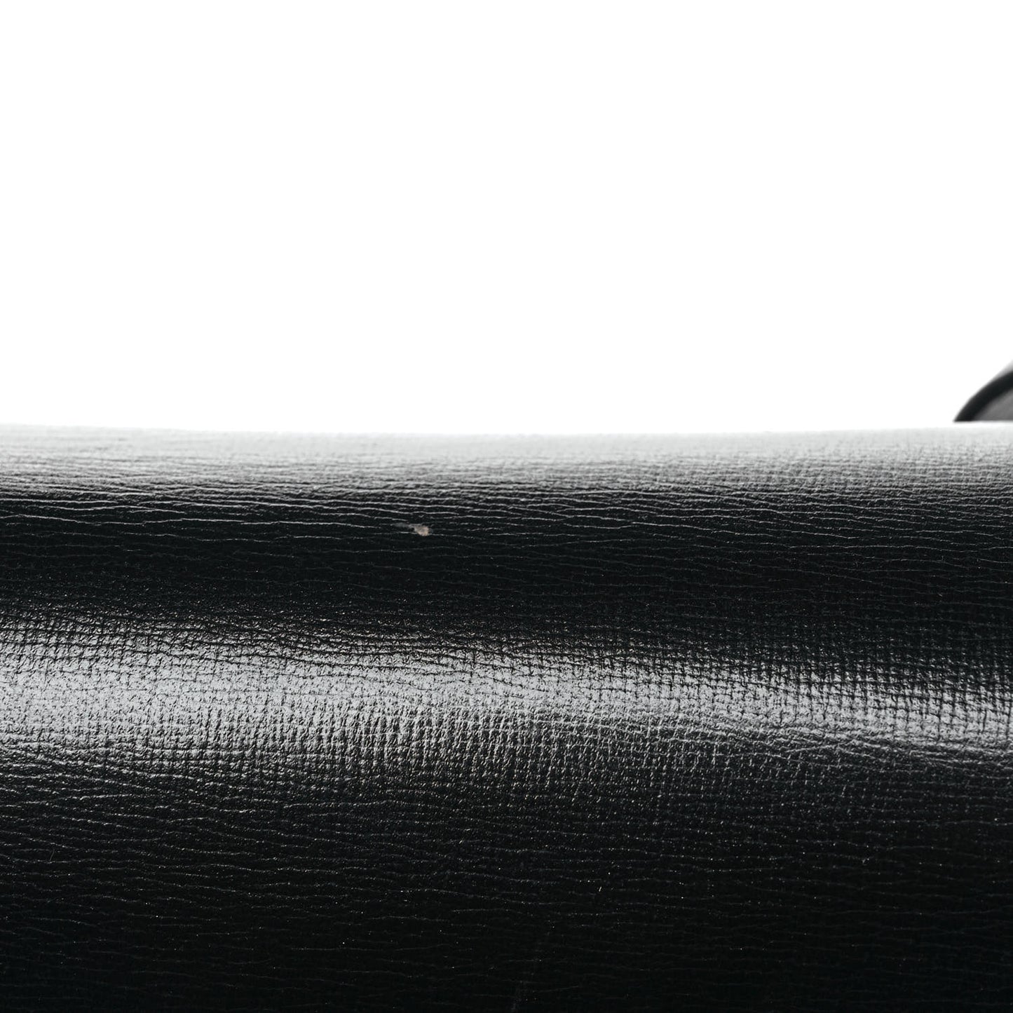 Textured Calfskin Medium Torchon GG Ring Shoulder Bag Black