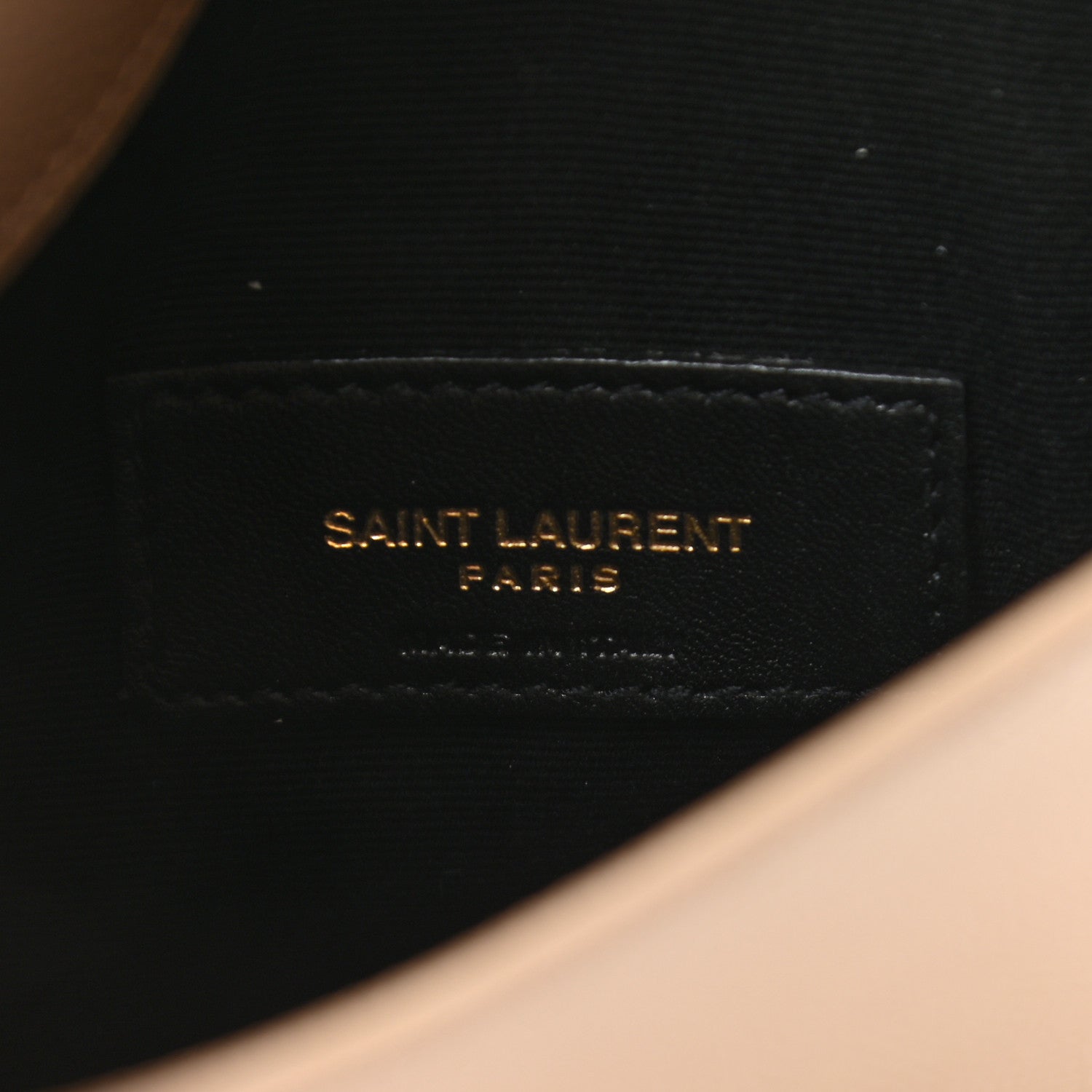 Saint Laurent Grain De Poudre Uptown Baby Pouch Beige 6 of 6