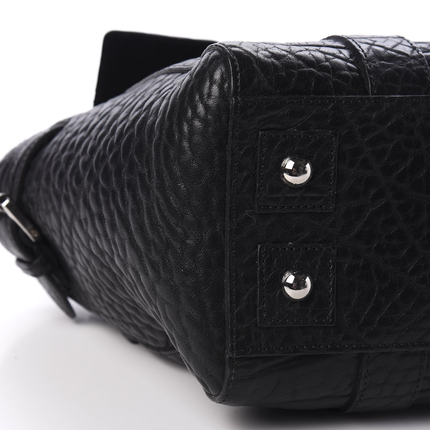 Mulberry Shrunken Calfskin Mini Bayswater Buckle Black 5 of 9