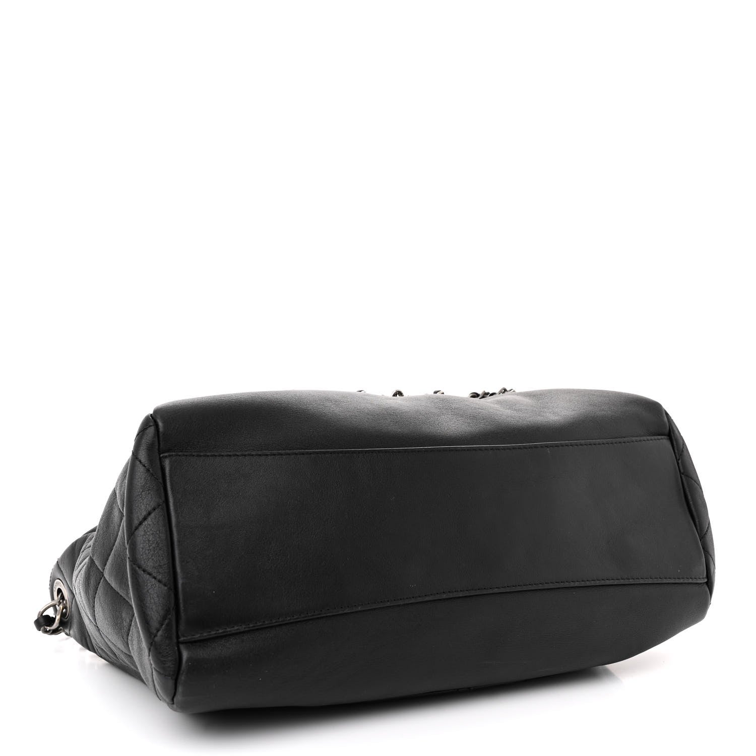 Chanel Calfskin Chain 20s Signature Hobo Black 4 of 10