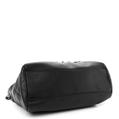 Chanel Calfskin Chain 20s Signature Hobo Black 4 of 10