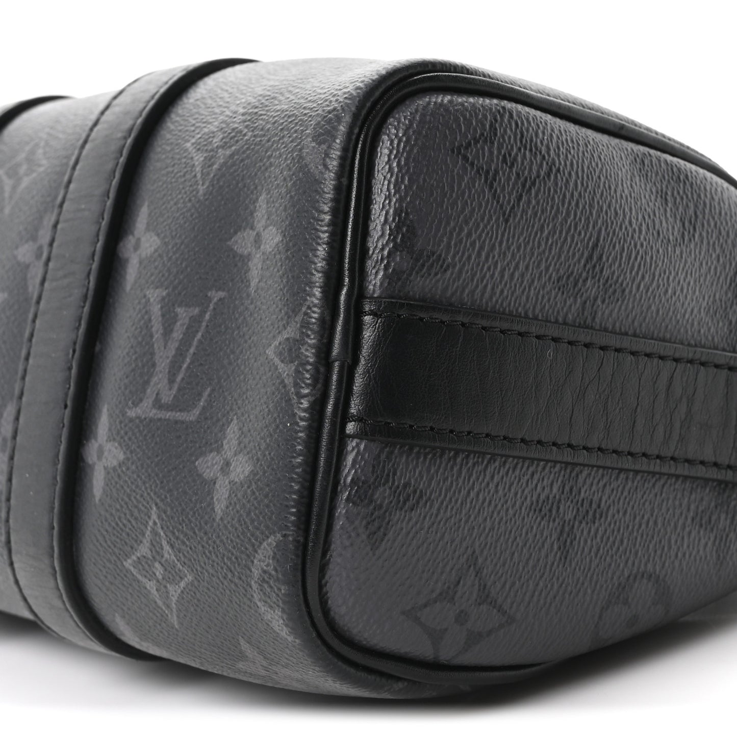Reverse Monogram Eclipse Keepall XS Black
