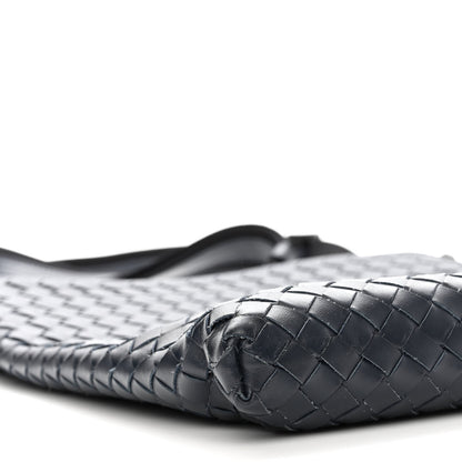 Bottega Veneta Nappa Intrecciato VN Crossbody Messenger Bag Navy 7 of 9