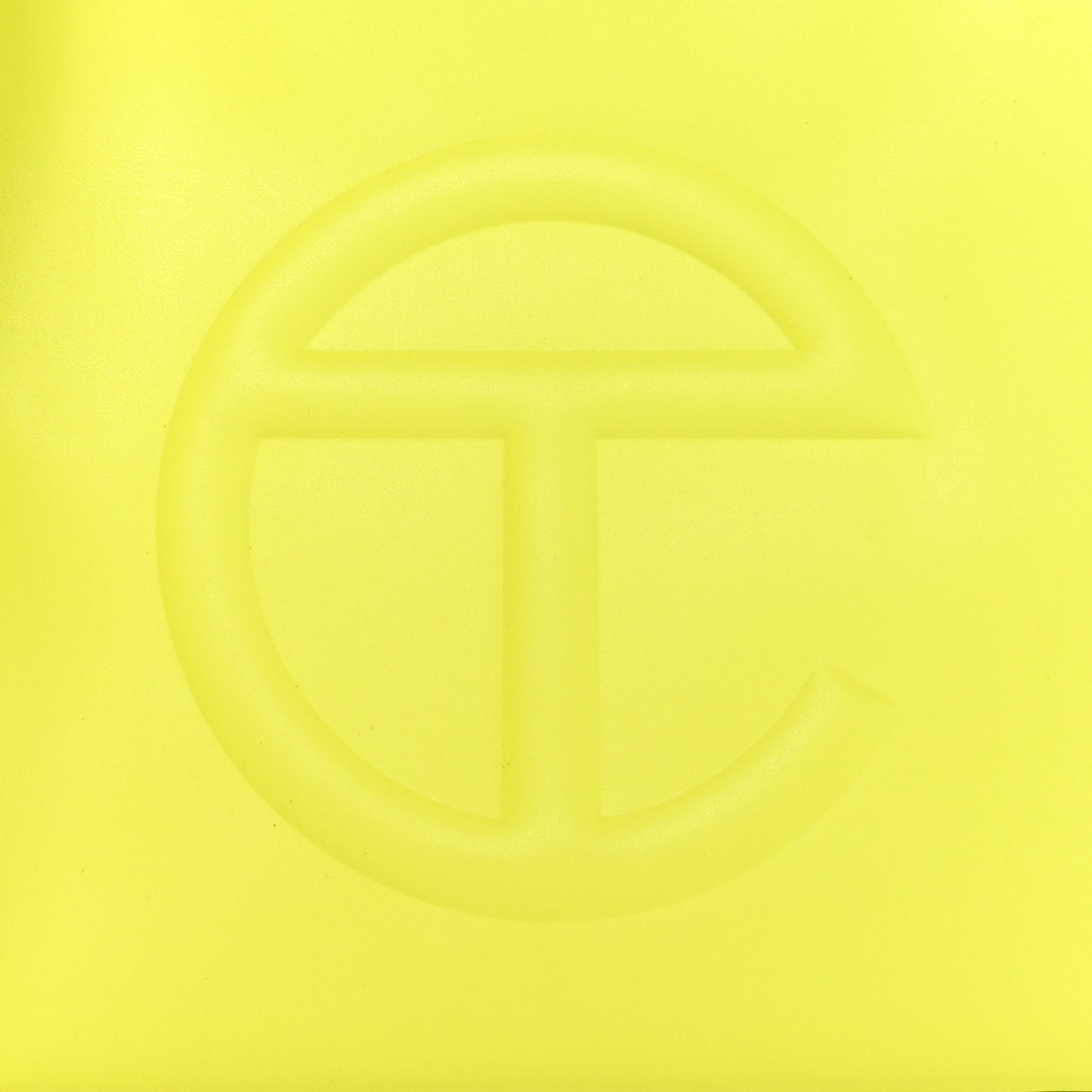 Vegan Leather Shmedium Shopping Bag Highlighter Yellow