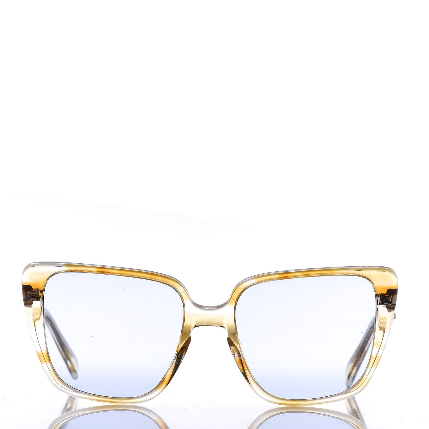 Acetate Cat Eye Sunglasses CL400471 Yellow Blue