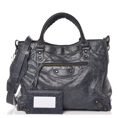 Balenciaga Agneau Classic Hardware Velo Dark Night 1 of 12