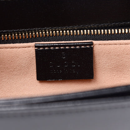 Gucci Azalea Calfskin Horsebit 1955 Shoulder Bag Black 6 of 11