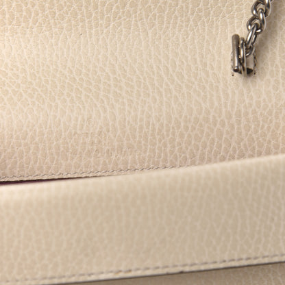 Gucci Dollar Calfskin Crystal Super Mini Dionysus Shoulder Bag Mystic White Black Diamond 6 of 10