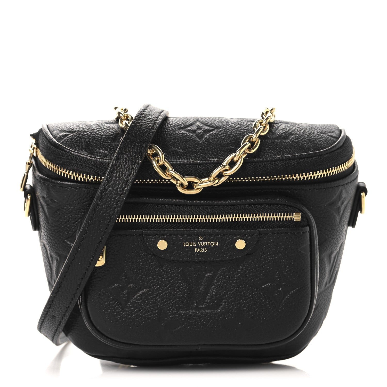 Louis Vuitton Empreinte Mini Bumbag Black 1 of 10
