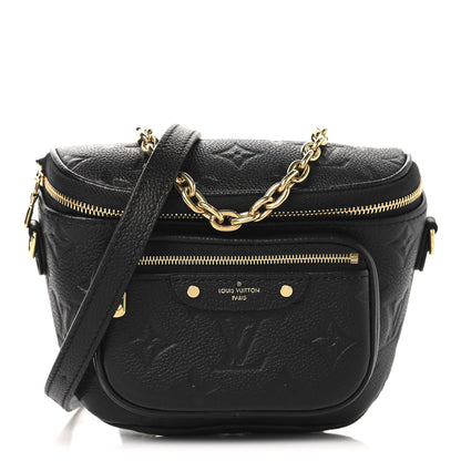 Louis Vuitton Empreinte Mini Bumbag Black 1 of 10