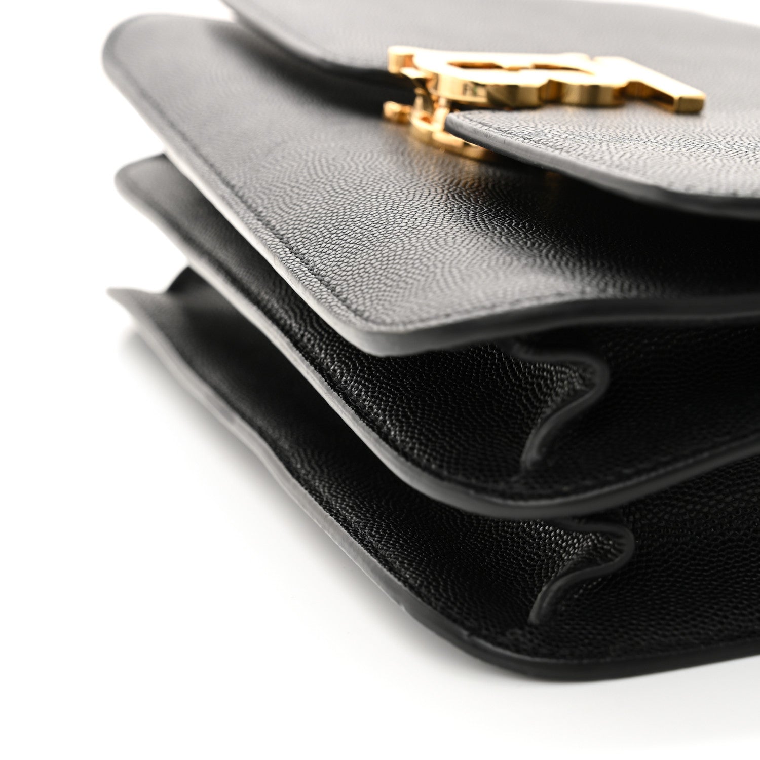 Burberry Grained Calfskin Medium TB Bag Black 10 of 14