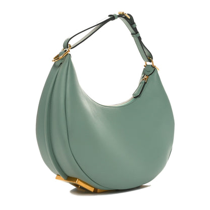 Fendi Vitello Grace Matte Small Fendigraphy Hobo Bag Menta 3 of 11
